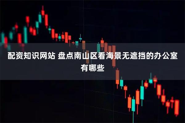 配资知识网站 盘点南山区看海景无遮挡的办公室有哪些